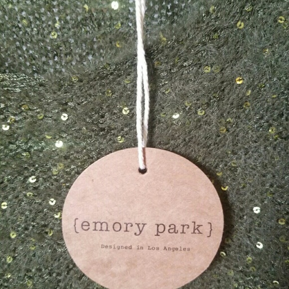 EMORY PARK Sequin Sweater • NWT • Small - Picture 4 of 5